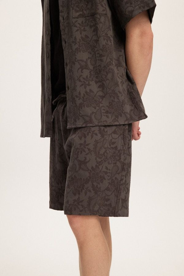 Kuwalla Jacquard Linen Short