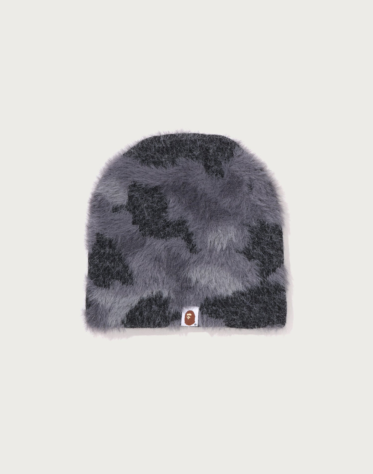 COLOR CAMO FURRY BEANIE LADIES