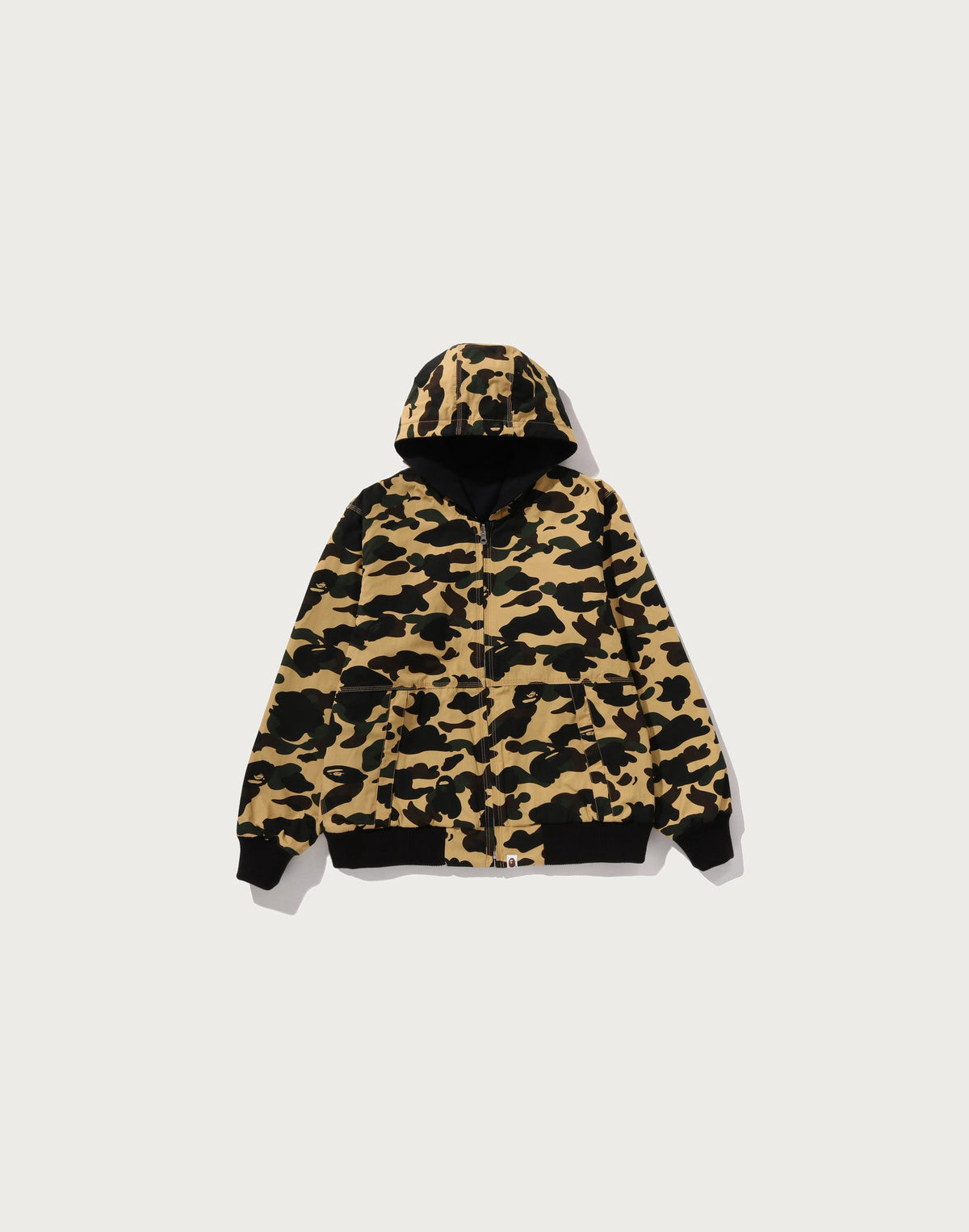 1ST CAMO REVERSIBLE ZIP HOODIE JACKET MENS