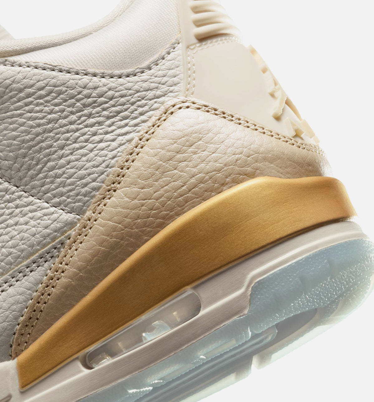 Air Jordan 3 Retro 'Sail and Pale Ivory' Women's Lifestyle Shoes - Sail/Team Gold/Pale Ivory/Metallic Gold/Ice
