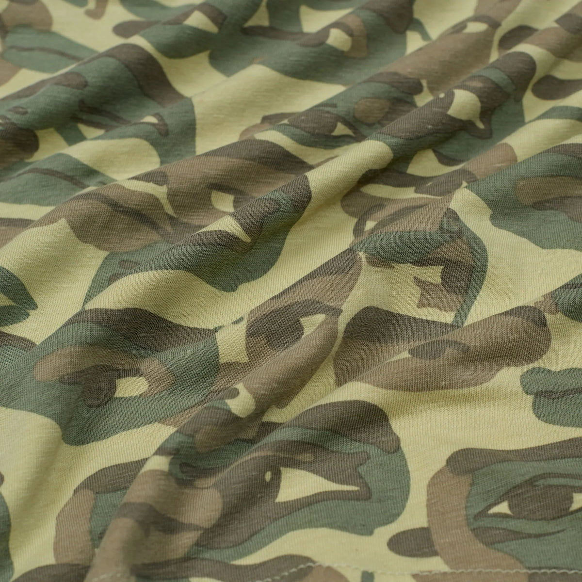 Kidsuper Face Camo Short Sleeve Shirt