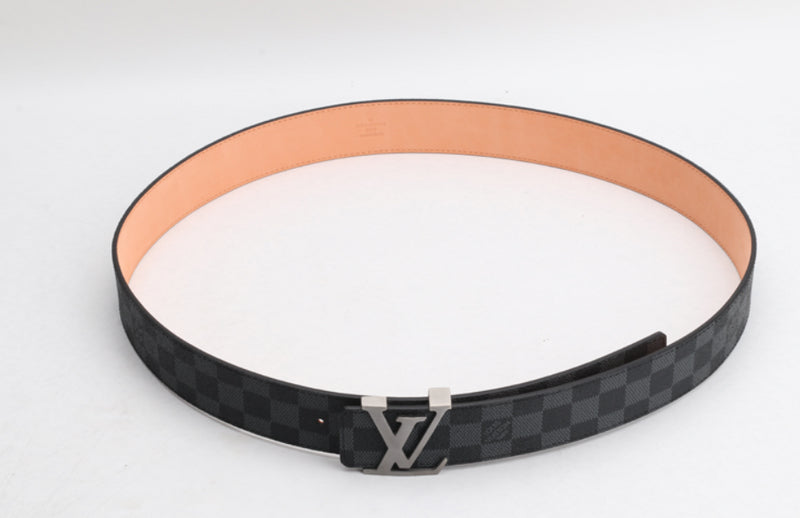 Reversible Checkered Leather Belt – Designer-Inspired Luxury Style