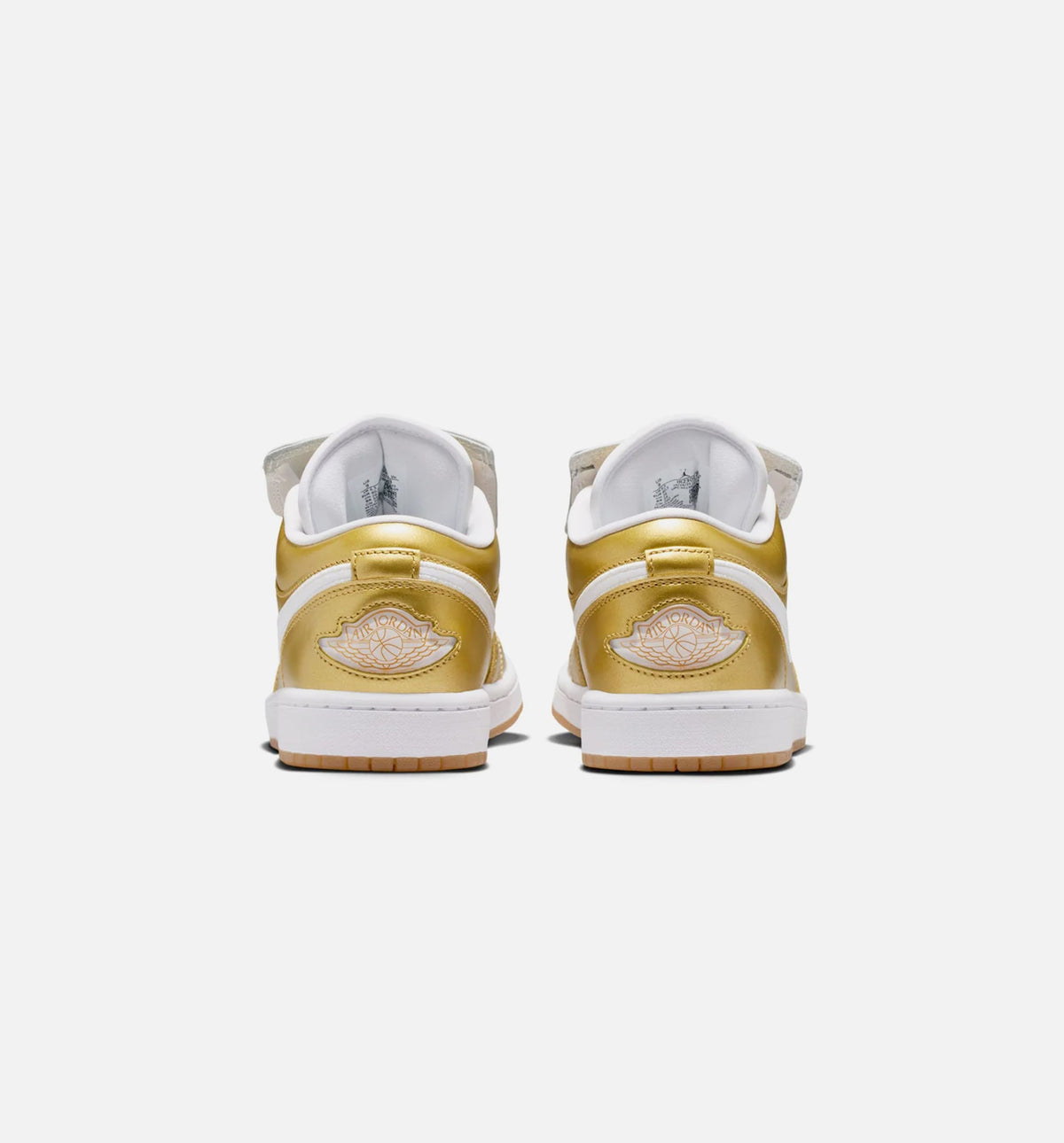 Air Jordan 1 Low “Gold / White / Gum Yellow” Women's Lifestyle Shoes