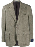 Polo Ralph Lauren herringbone single-breasted blazer