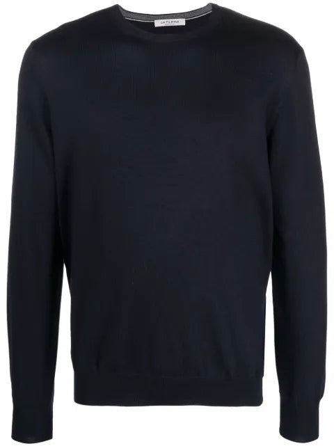 Fileria crew neck knitted jumper