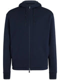 Zegna High Performance™ wool blend full zip hoodie