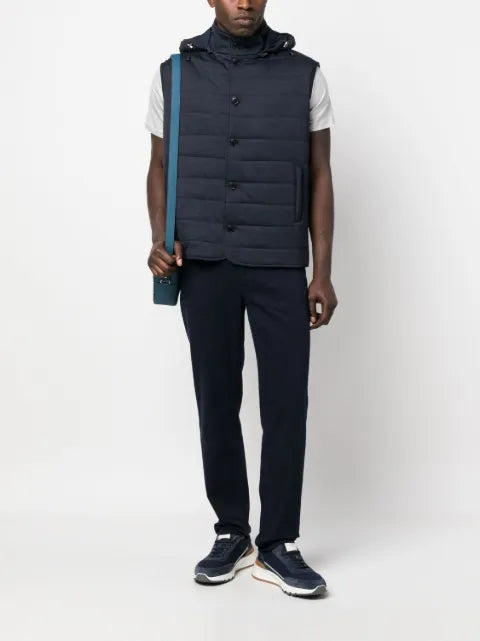 Manzoni 24 hooded padded gilet