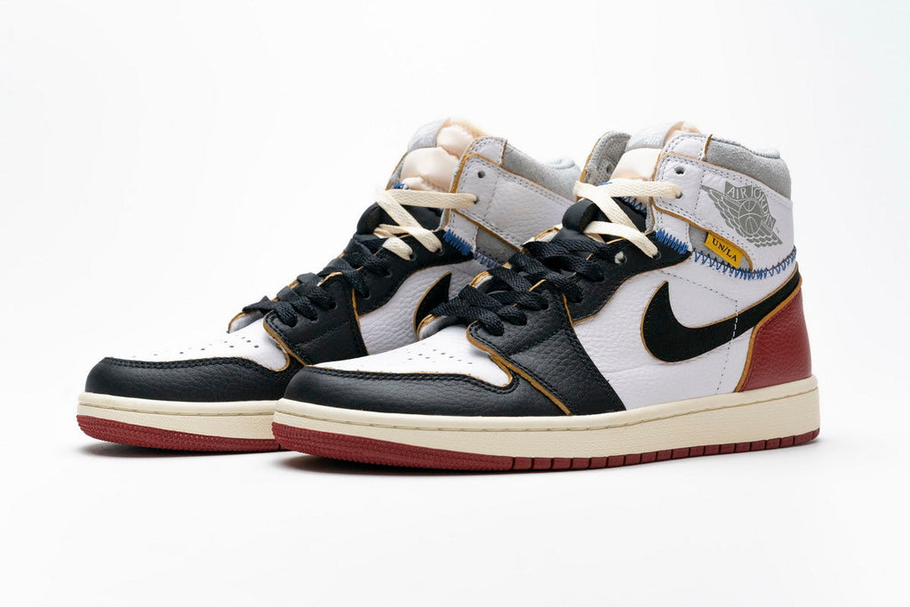 Jordan 1 Retro High Union Los Angeles Black Toe Reps Sneakers BV1300-106