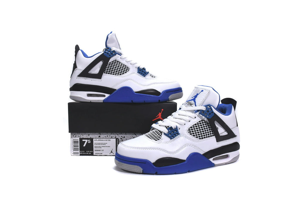 Jordan 4s Motorsport Reps Sneaker 308497-117