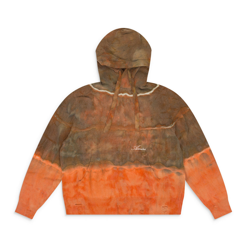 Orange Tie Dye Hoodie