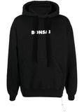 Bonsai logo-print cotton hoodie