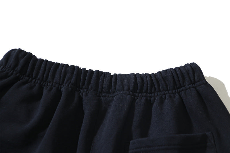 OFF-WHITE "Measuring Tape" Arrow Fill Cotton Sweatshorts