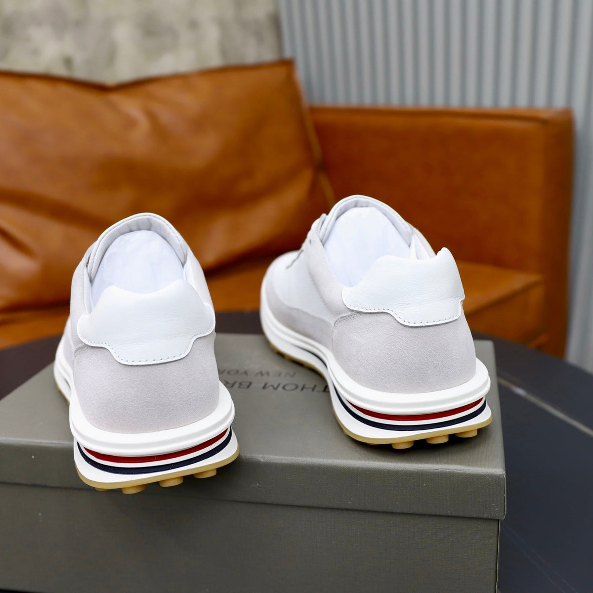 Premium Leather Sneaker — Slip-On Loafer Edition