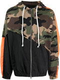 God's Masterful Children panelled hooded jacket