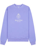 Sporty & Rich Crown-embroidered cotton sweatshirt