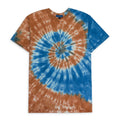 ORANGE/LAVENDER TIE DYE T-SHIRT
