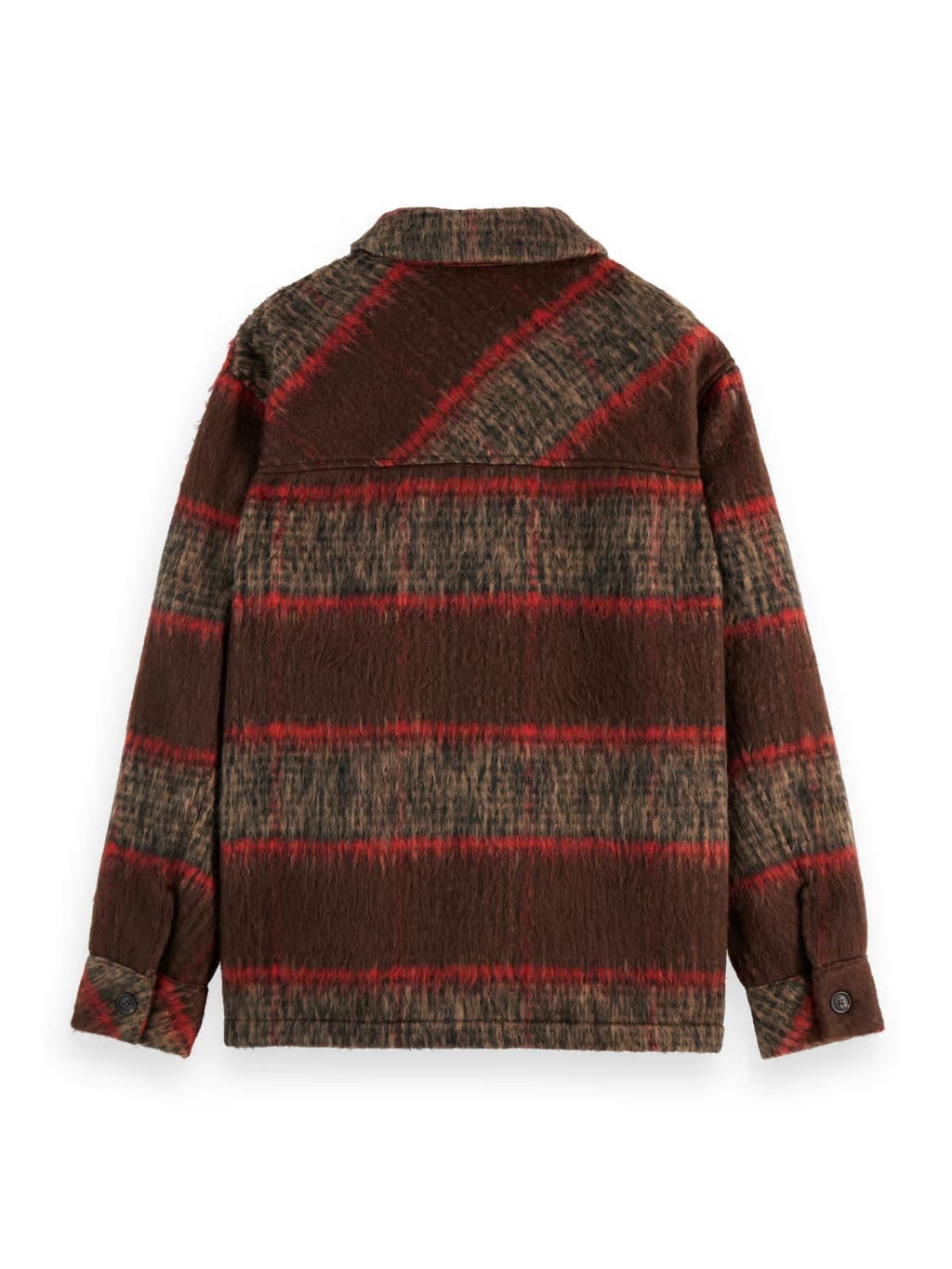 S&S Brushed Wool Blend Overshirt
