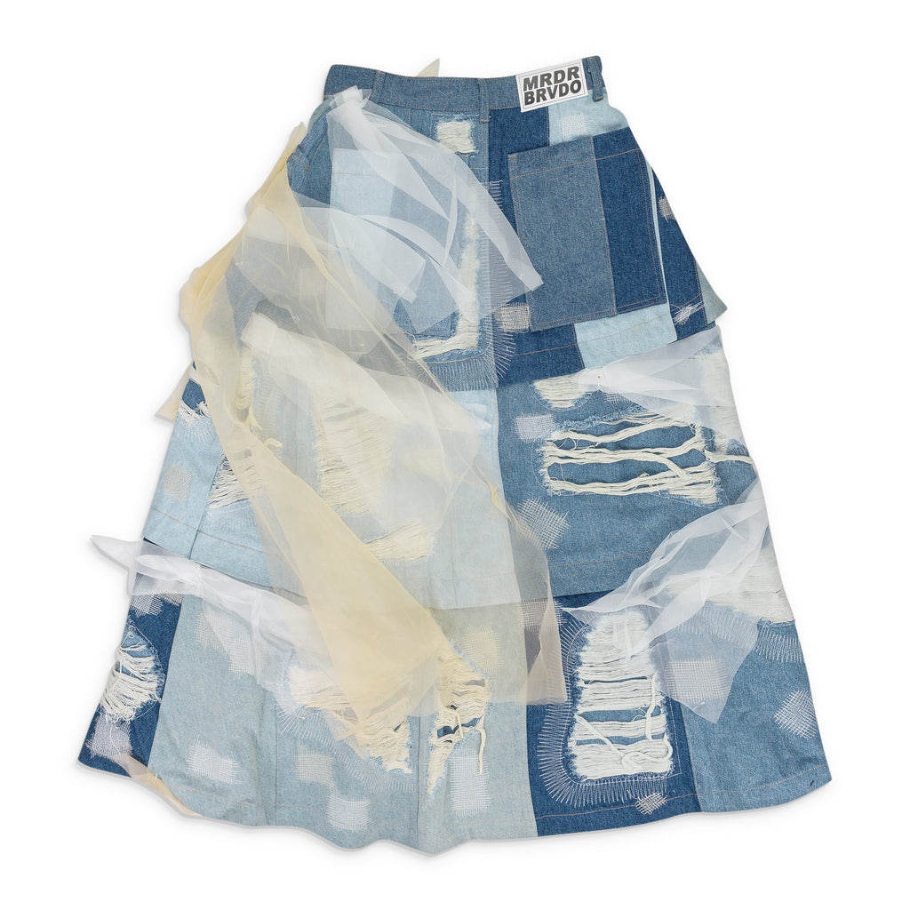Blue Altitude Denim Skirt