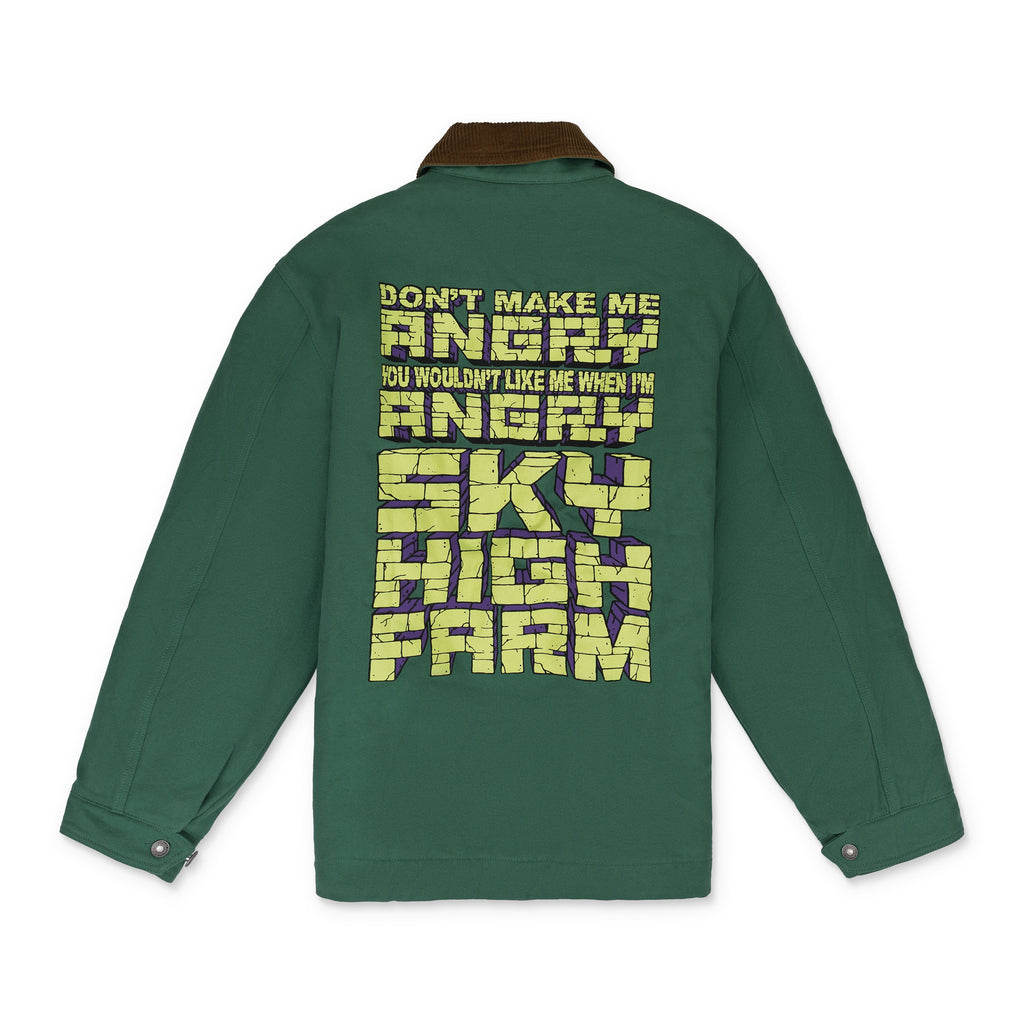 Forest Green Angry Chore Coat