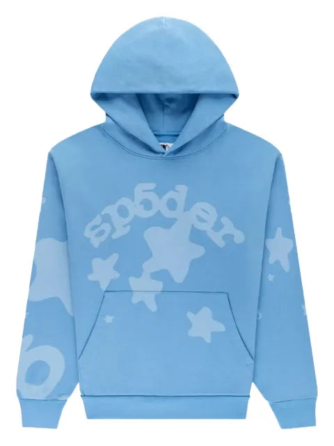 SP5DER Beluga V2 "Dusty Blue" hoodie