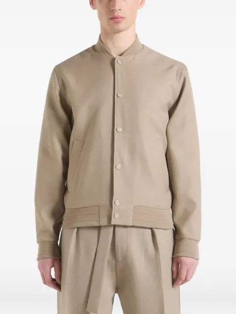 Manière De Voir Savin tailored bomber jacket