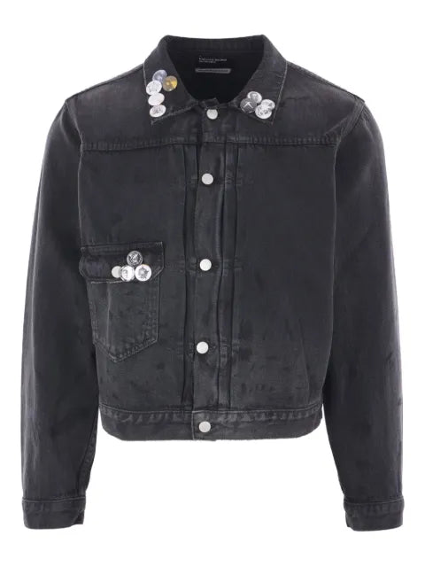 Enfants Riches Déprimés Type VII button-embellished denim jacket