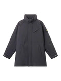 Stone Island high-neck patch-pocket coat