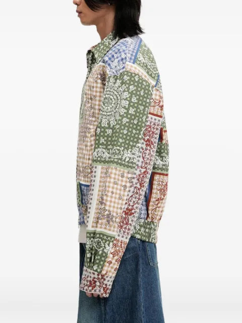 RHUDE patchwork jacket