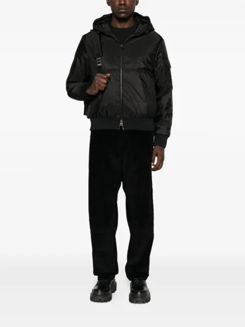 Moncler Poiliot hooded zip-front jacket