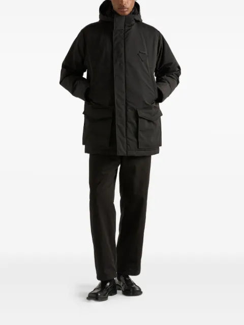 Prada medium-weight technical down jacket
