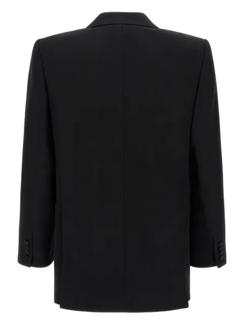Saint Laurent peak-lapel single-breasted blazer