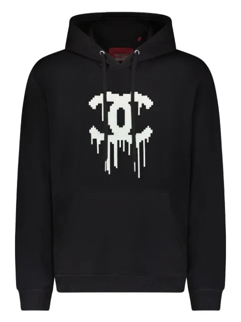 Mostly Heard Rarely Seen 8-Bit Double-C Drip long-sleeve hoodie