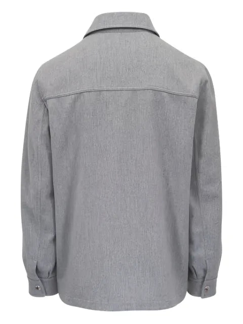 Brunello Cucinelli flap-pocket shirt jacket