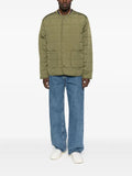 adidas quilted buttoned jacket