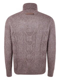 Zegna cable-knit turtleneck sweater