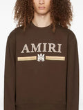 AMIRI logo stripe sweatshirt