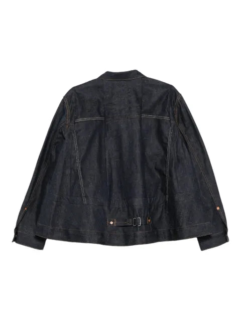 sacai pocketed cotton jacket