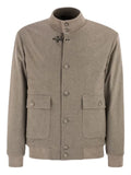 Fay wool shirt jacket