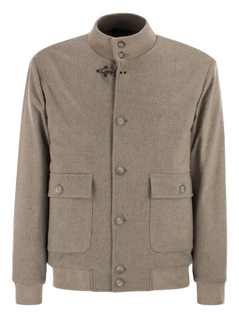 Fay wool shirt jacket