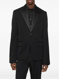 Burberry Grain de Poudre wool tuxedo jacket