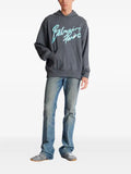 Balmain printed cotton hoodie