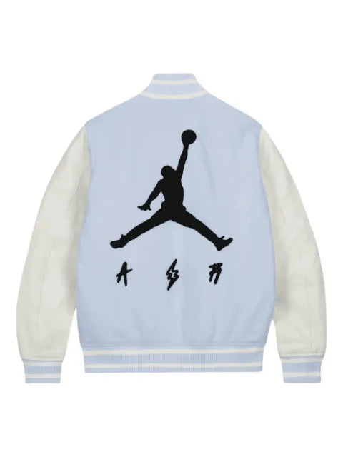 Jordan x J Balvin varsity bomber jacket