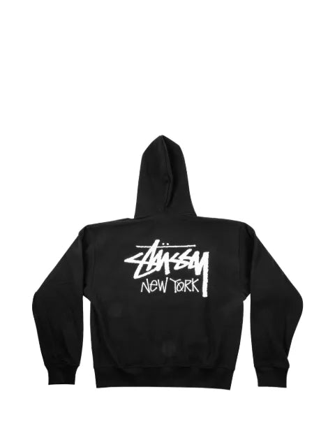 Stüssy New York zip-fastening hoodie