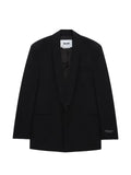 MSGM shawl-lapel jacket