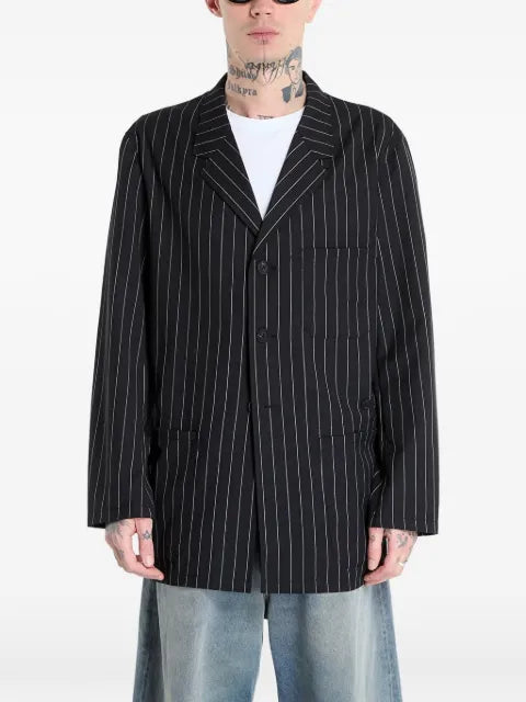 Y-3 Refined jacket with pinstripes