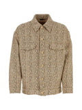 FENDI FF-motif shirt jacket