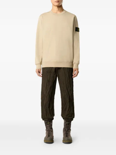 Stone Island patch sweatshirt