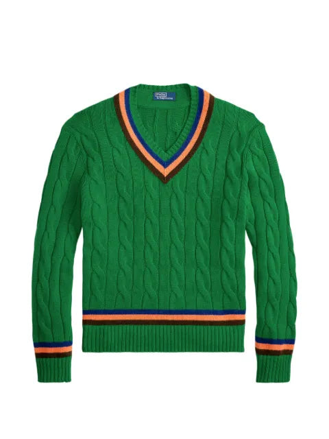 Polo Ralph Lauren cable-knit wool-cotton Cricket jumper