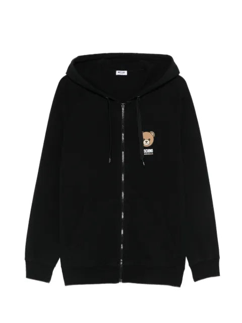 Moschino logo-detail hoodie