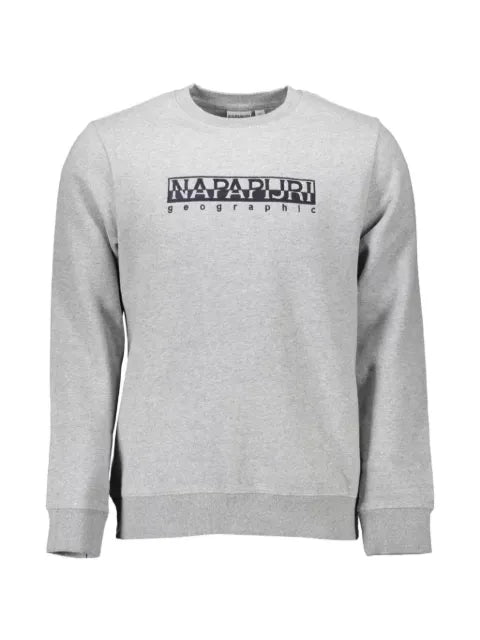 Napapijri logo-print crew-neck sweater